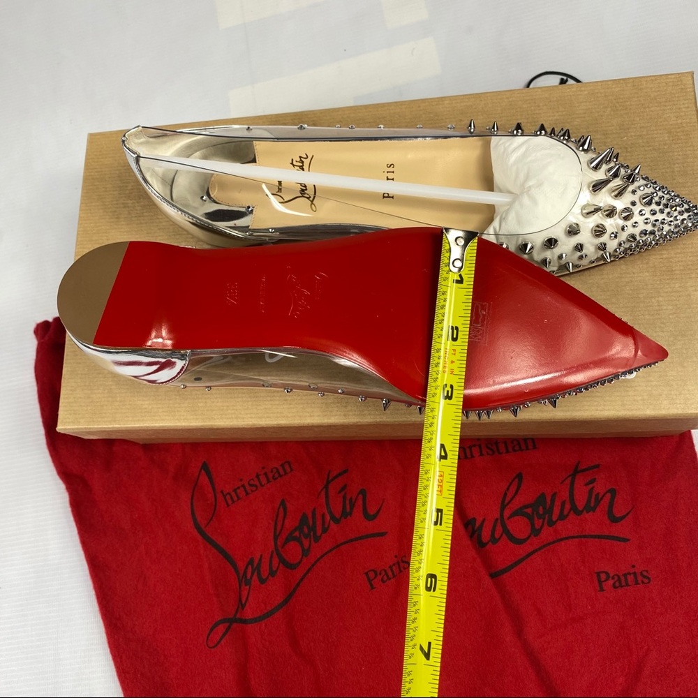 Christian Louboutin Women's Grotika Flats 38.5 NEW - Picture 13 of 16